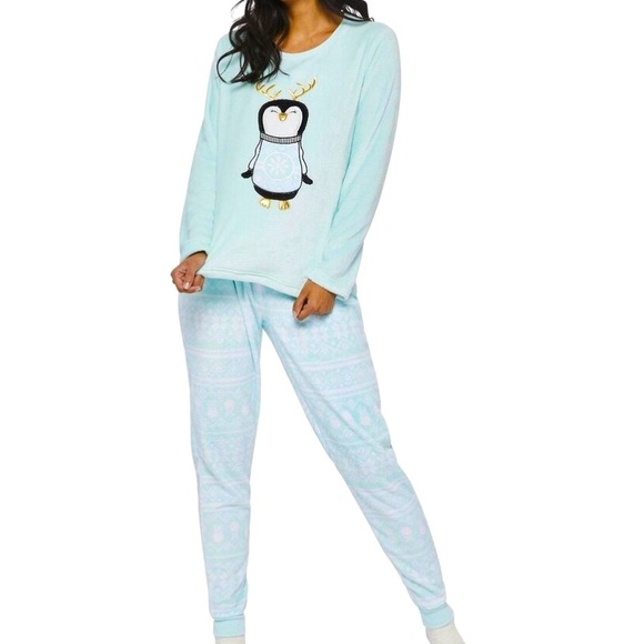 Ladies Penguin 2-Piece PJ Set - M Size - NEW - Picture 2 of 9